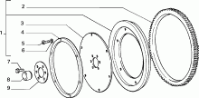 10103/01 ВАЛ И МАХОВИК ДВИГАТЕЛЯ