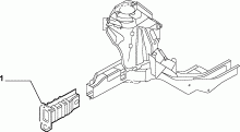 70002/00 КУЗОВ, РАМЫ (ПЕРЕДНЯЯ ЧАСТЬ) 