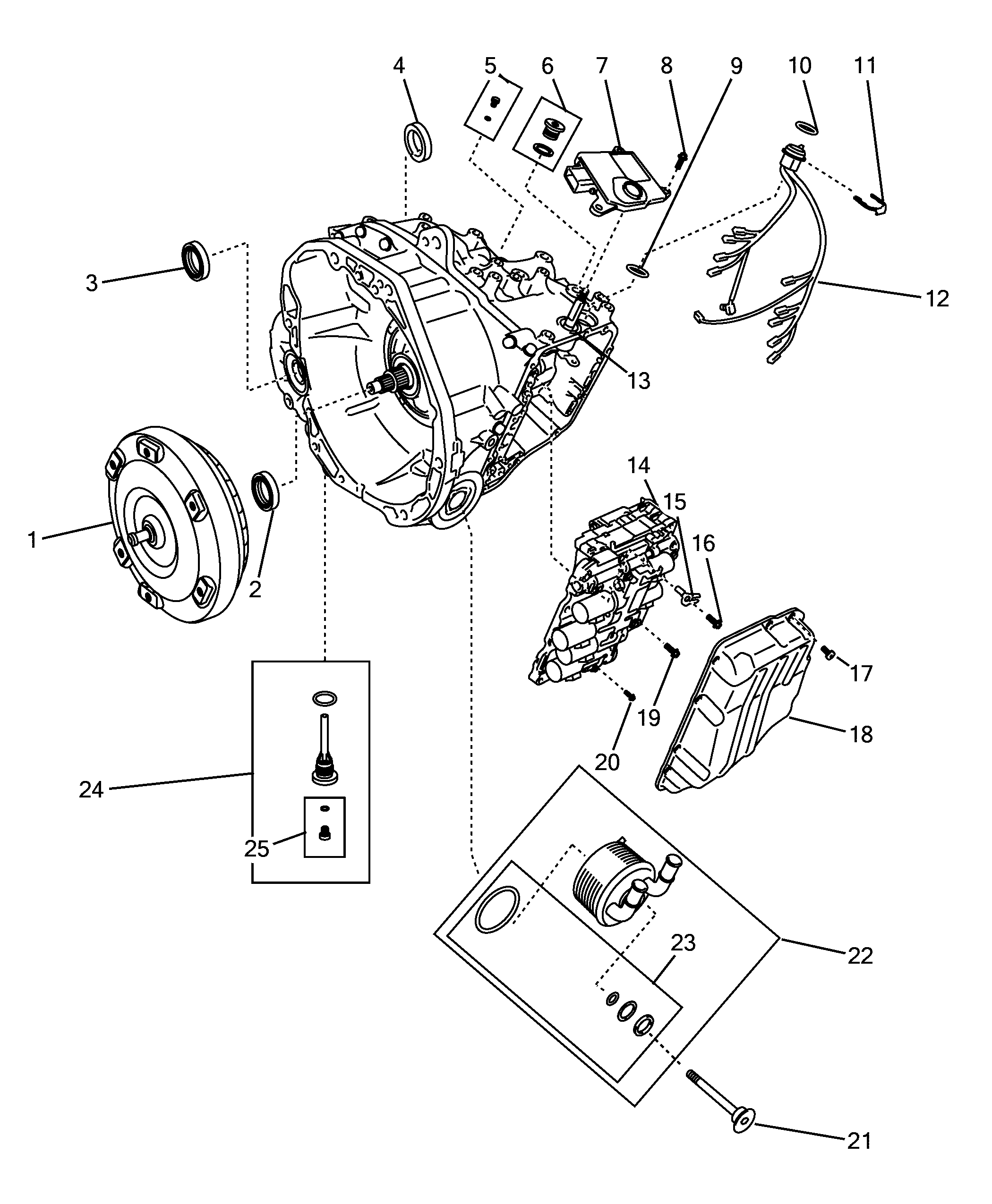 21201-020 AUTOMATIC TRANSMISSION PARTS