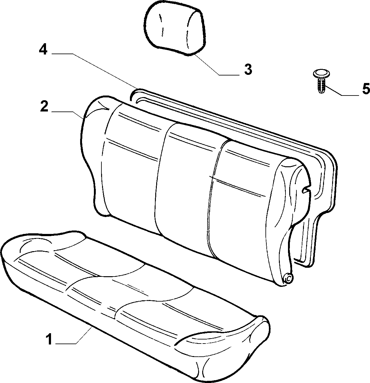 70615/05 REAR SEAT LINING