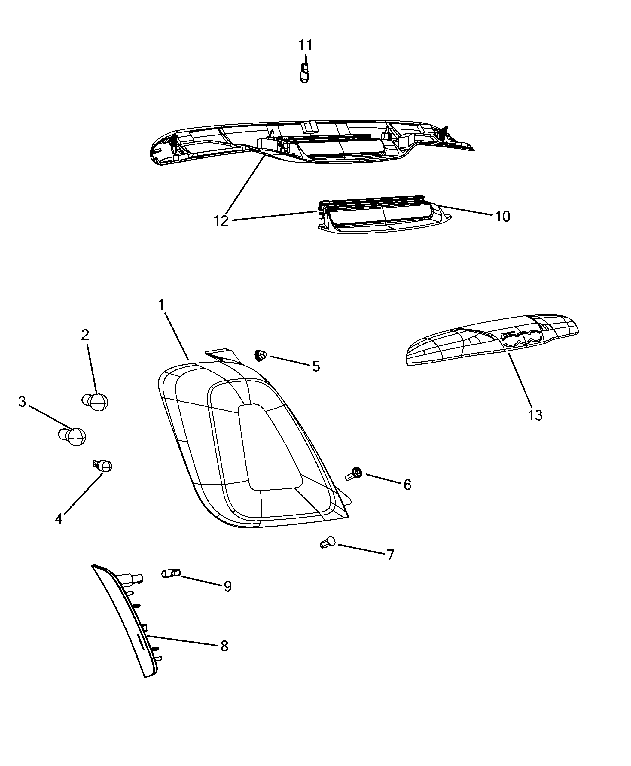 55401-030 TAIL LAMP