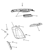 55401-030 TAIL LAMP