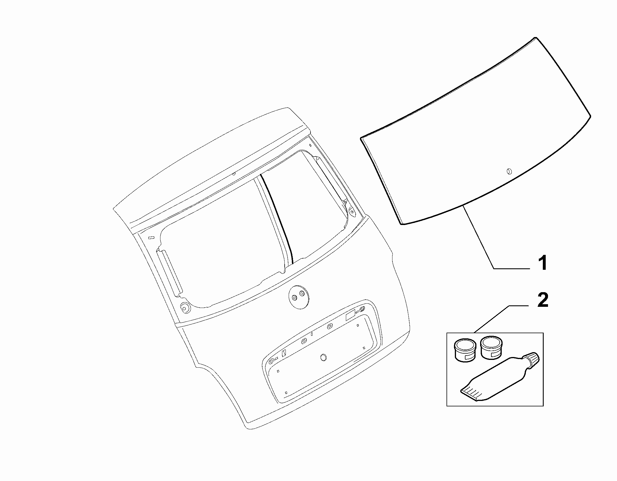 70148-040 REAR WIPER