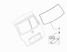 70148-040 REAR WIPER