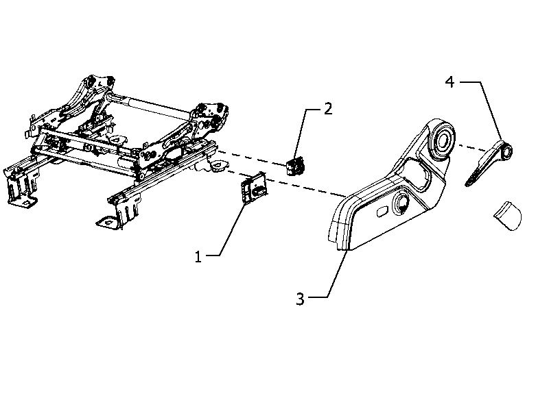 70601-080 FRONT SEAT, DRIVER SIDE