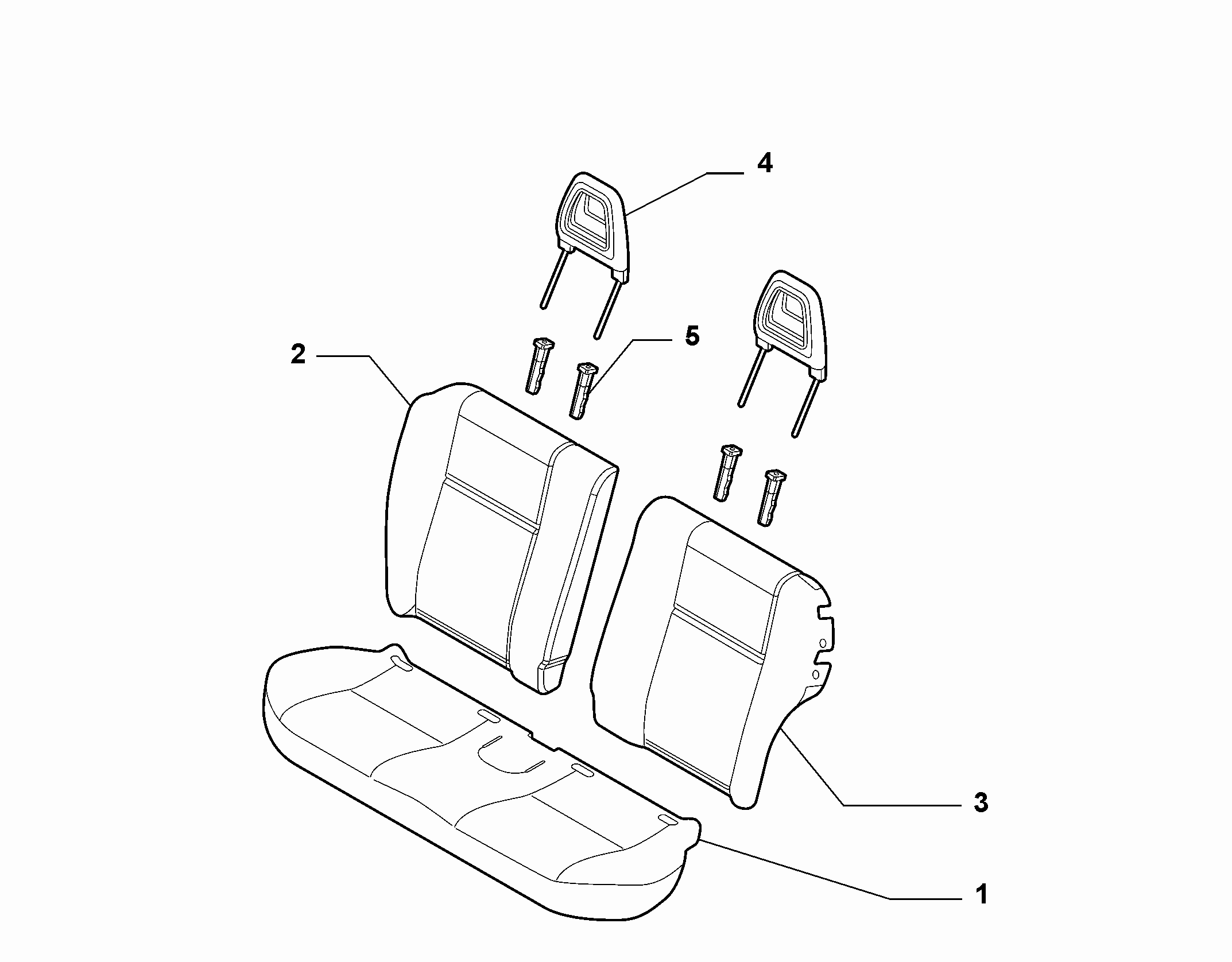 70615/01 REAR SEAT LINING