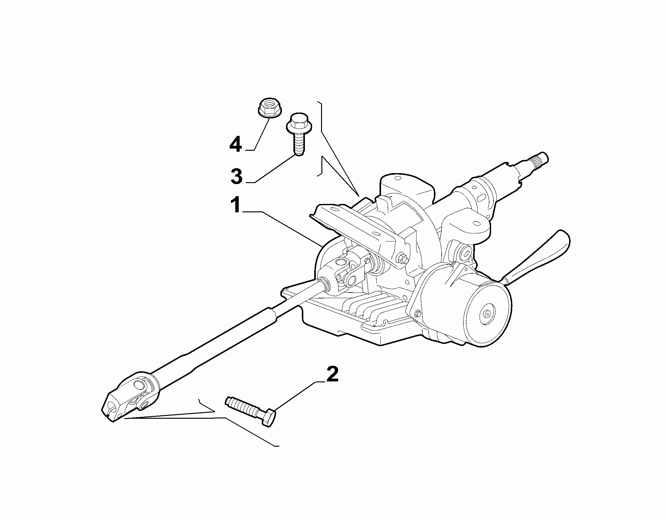 41201-020 POWER STEERING SHAFT