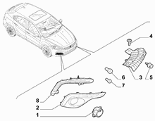55401-020 FOG LIGHT