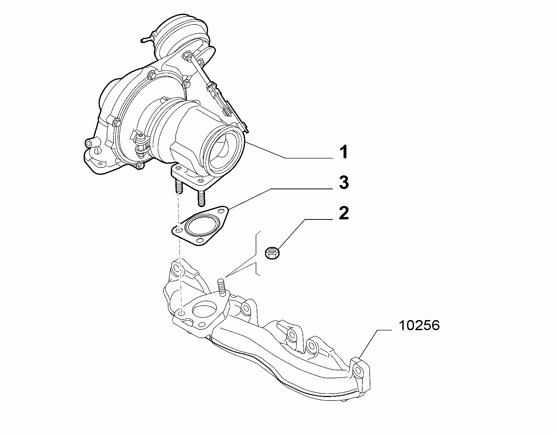 10252-010 TURBOCOMPRESSOR AND PRECATALYSER