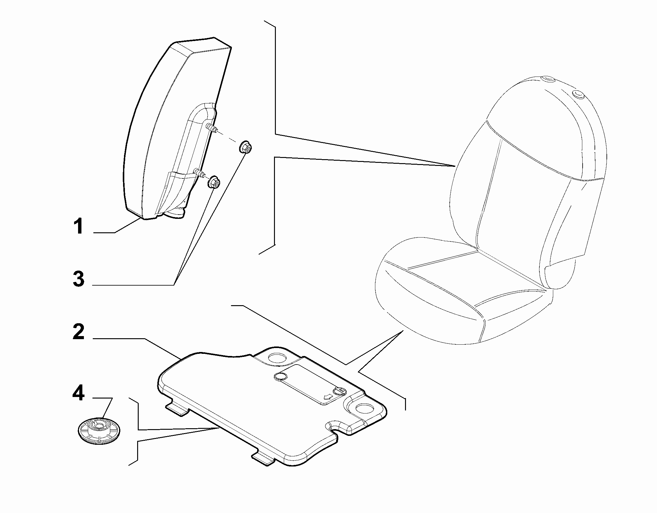 55508-040 FRONT SIDE BAG