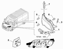55401-010 FRONT HEADLIGHT