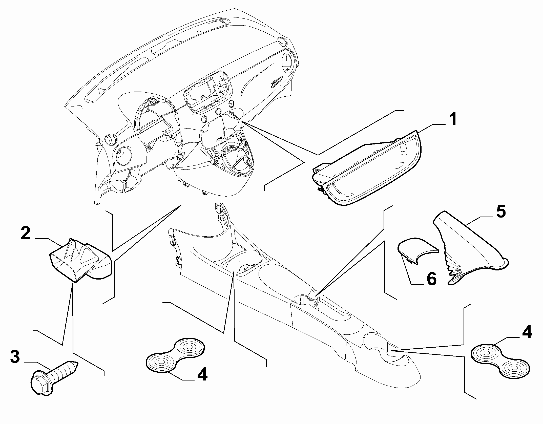 70504-040 COVERS  -  BEZELS - AIR DIFFUSER