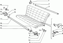 70613/00 REAR SEAT