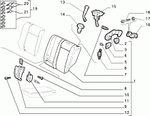70613/02 REAR SEAT