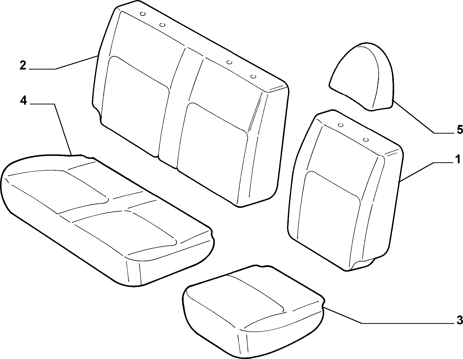 70615/01 REAR SEAT LINING