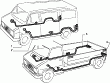 55525/00 ПУЧОК ПРОВОДОВ (ЗАДНЯЯ ЧАСТЬ) 
