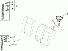 70613/02 REAR SEAT