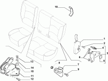 70613/06 REAR SEAT
