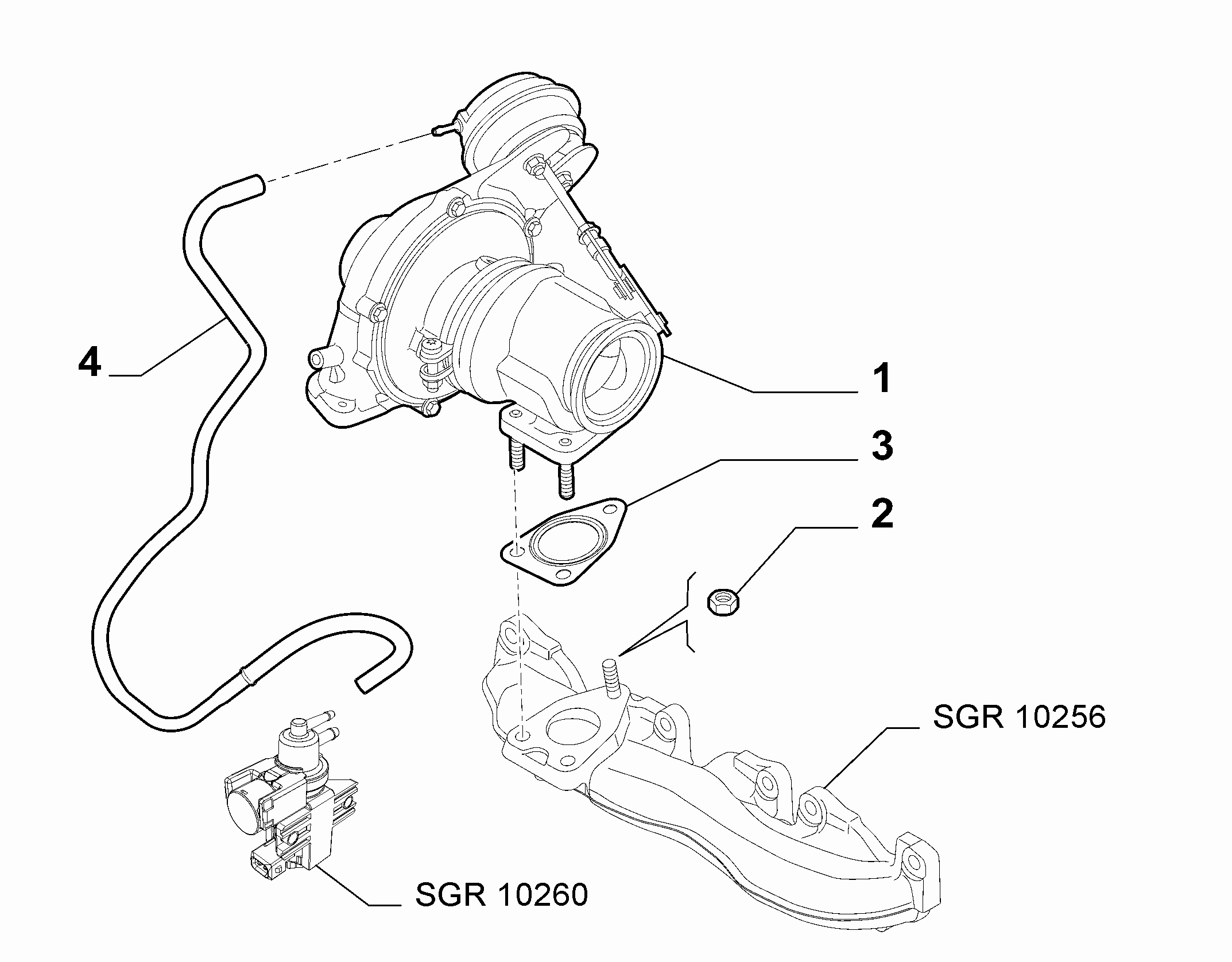 10252-010 TURBOCOMPRESSOR AND PRECATALYSER