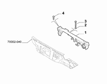 70002-050 DASHBOARD CROSSRAIL