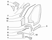 70019-010 EXTERNAL SIDE FRAME
