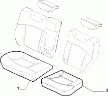70615/01 REAR SEAT LINING