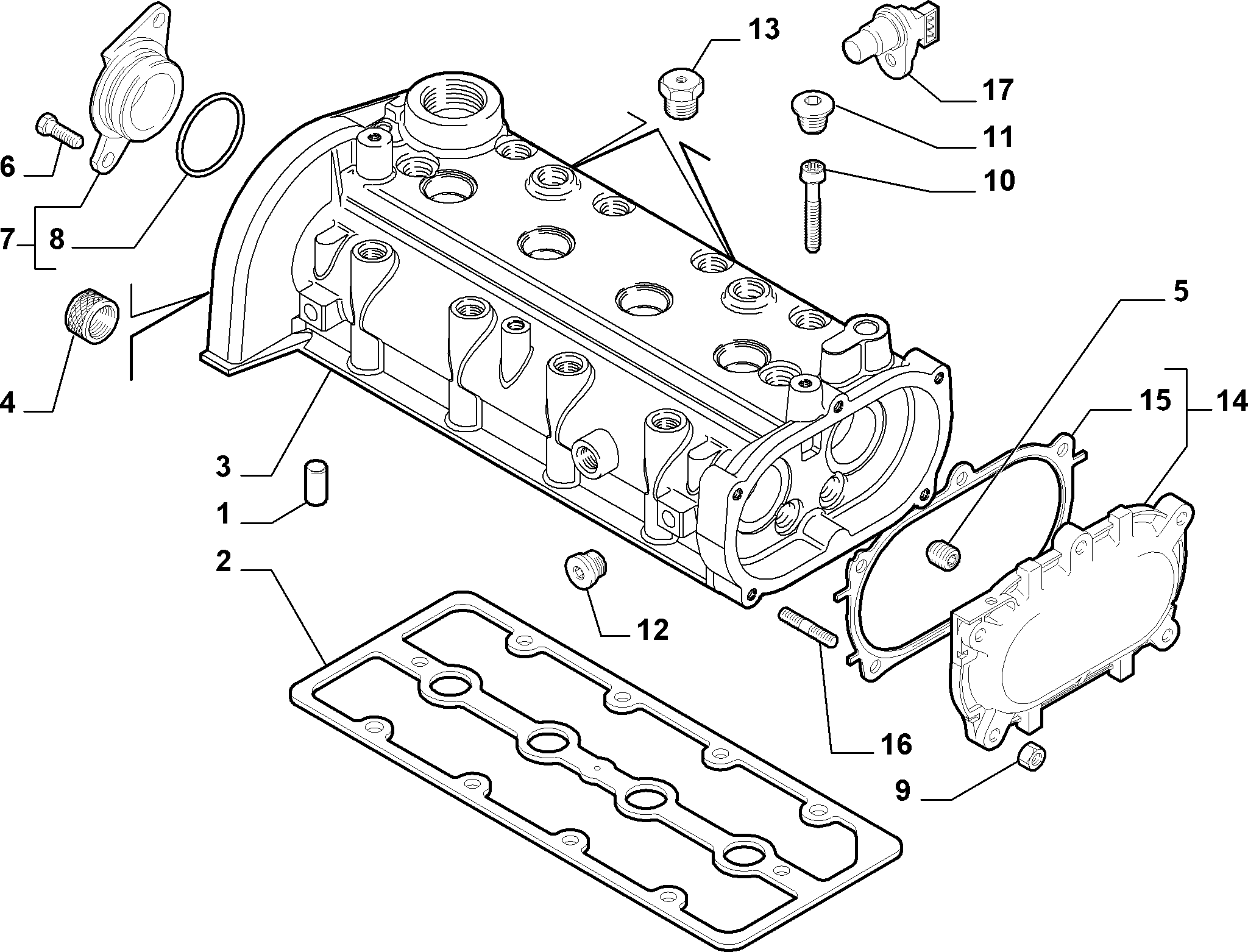 10101/15 CRANKCASE AND CYLINDER HEAD