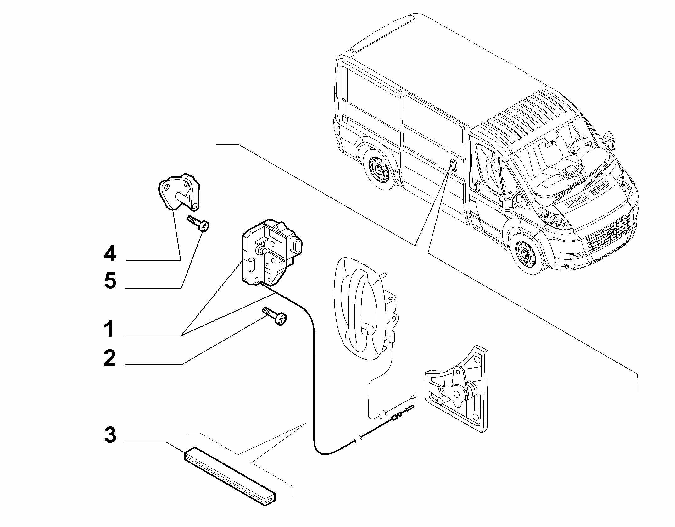 70143-050 SLIDING DOOR KEYLOCK