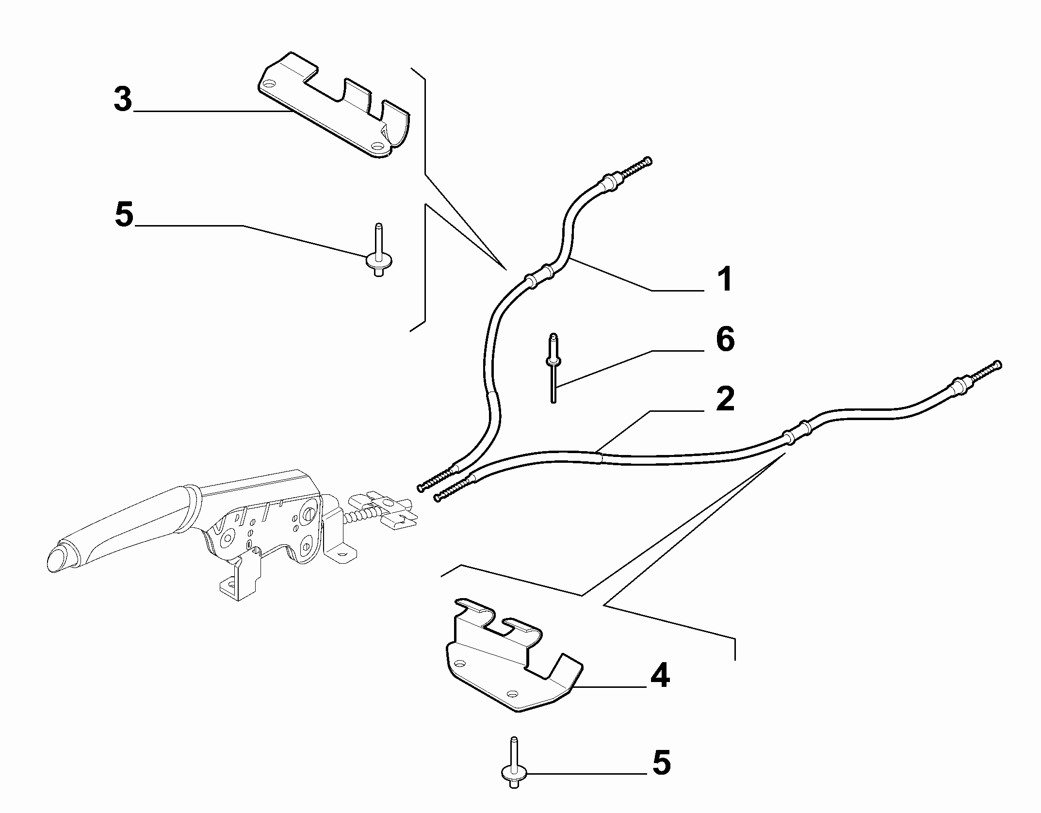 33135-020 HANDBRAKE HARNESS