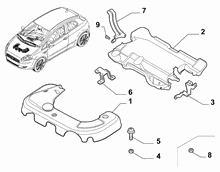 38115-040 ENGINE COVER