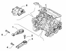 10002-020 GEARBOX INLET SCREW ANCHOR SUSPENSION