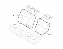 70615/04 REAR SEAT LINING