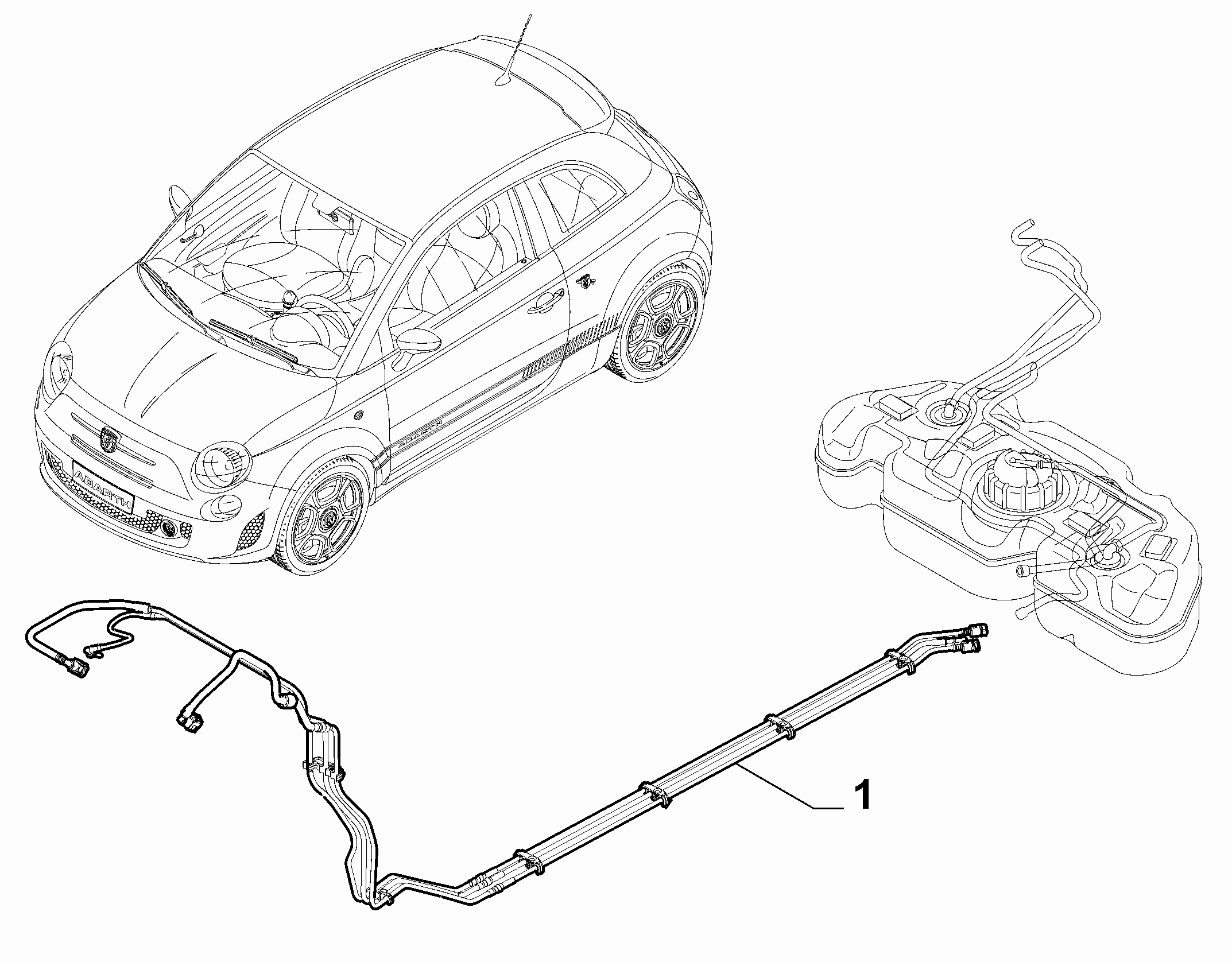 10201-020 UNDERSIDE FUEL PIPES