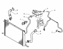 10401-030 RADIATOR PIPING