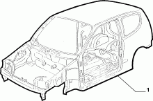 70001/00 СВАРНОЙ КУЗОВ 