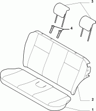 70615/02 REAR SEAT LINING