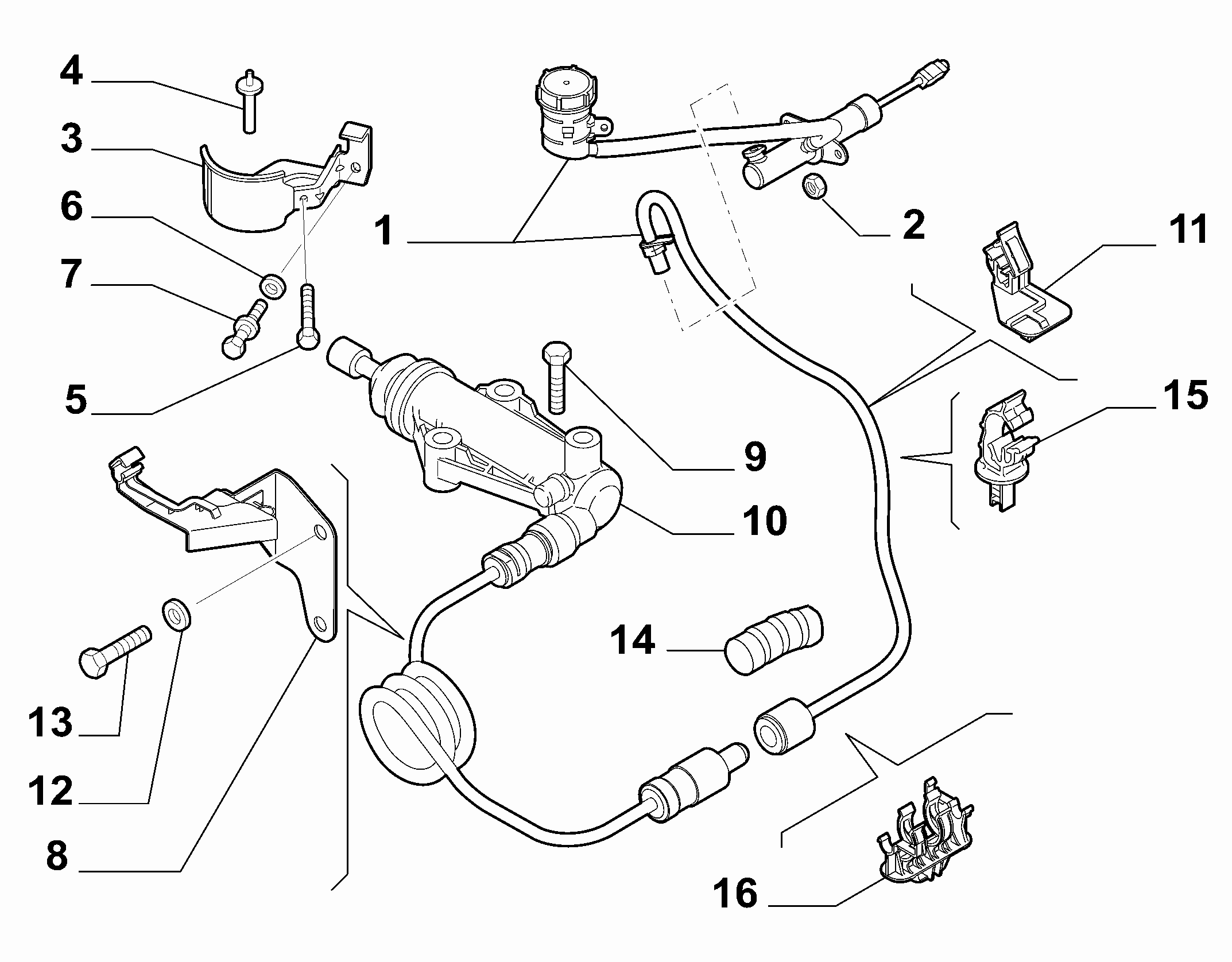18103-010 CLUTCH PUMP AND CASING