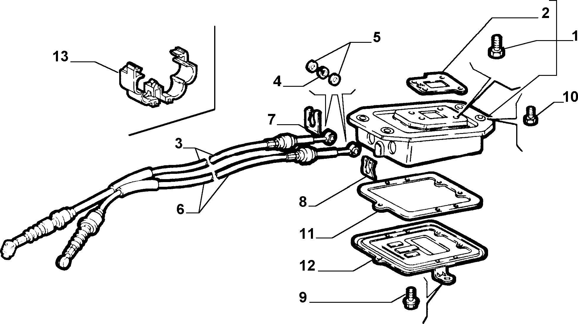 21221/07 НАРУЖНЫЕ ОРГАНЫ УПРАВЛЕНИЯ КПП