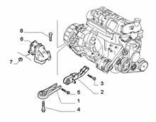 10002-020 GEARBOX INLET SCREW ANCHOR SUSPENSION
