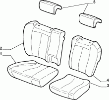 70615/06 REAR SEAT LINING