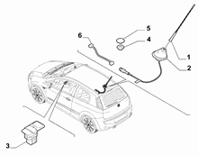 55521-030 AERIAL AND WIRING