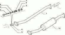 10258/00 СПУСКНОЙ ТРУБОПРОВОД