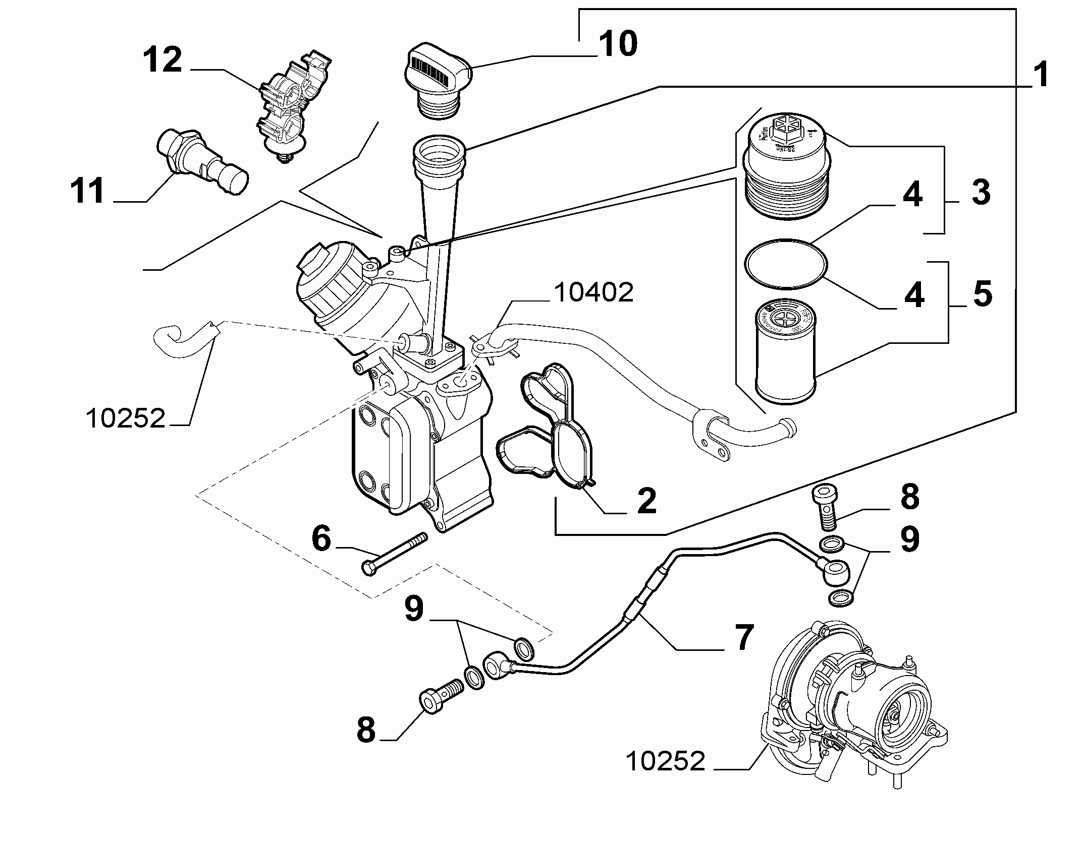 10301-040 OIL FILTER SUPPORT