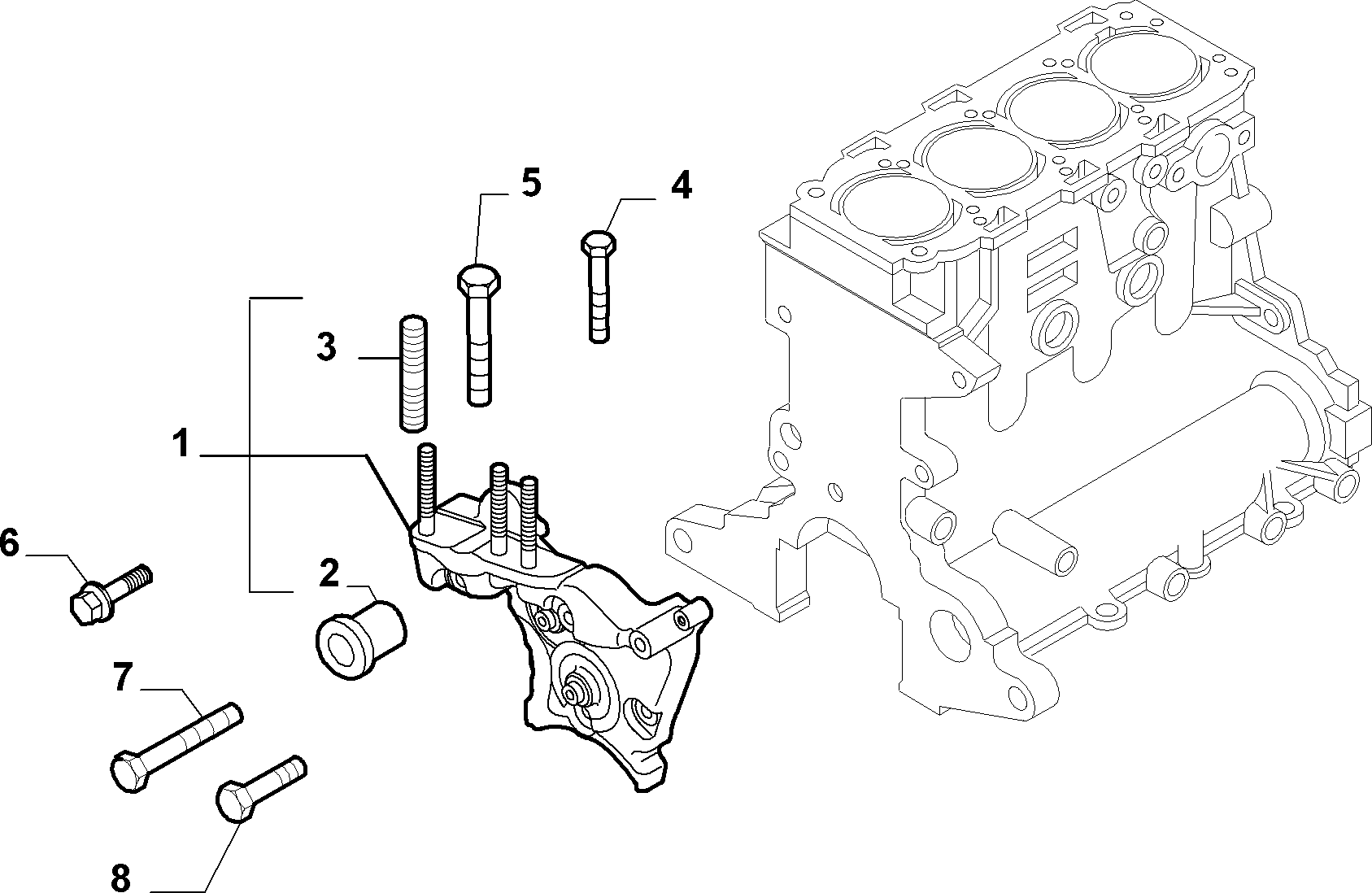 10003-010 ENGINE  SUPPORT
