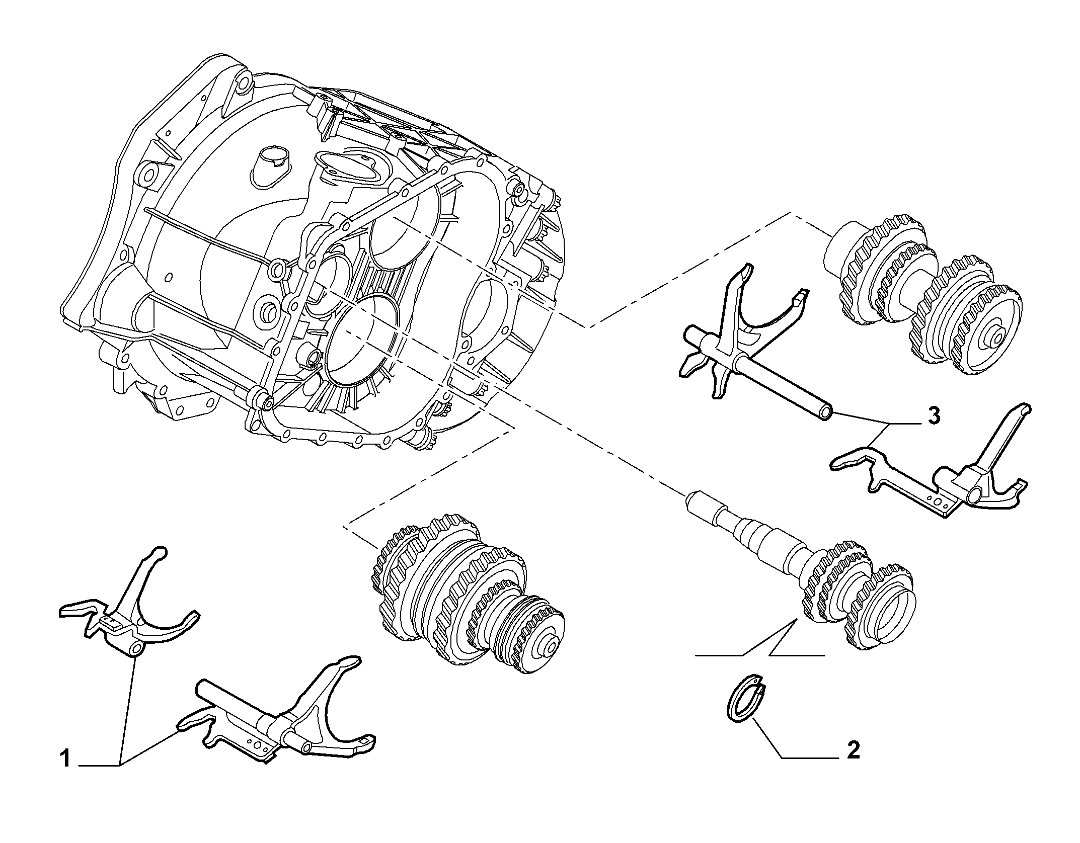 21219-020 GEAR FORKS STAMP