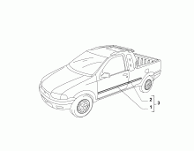 70712/00 НАРУЖНЫЕ НАКЛАДКИ И УПЛОТНИТЕЛИ 