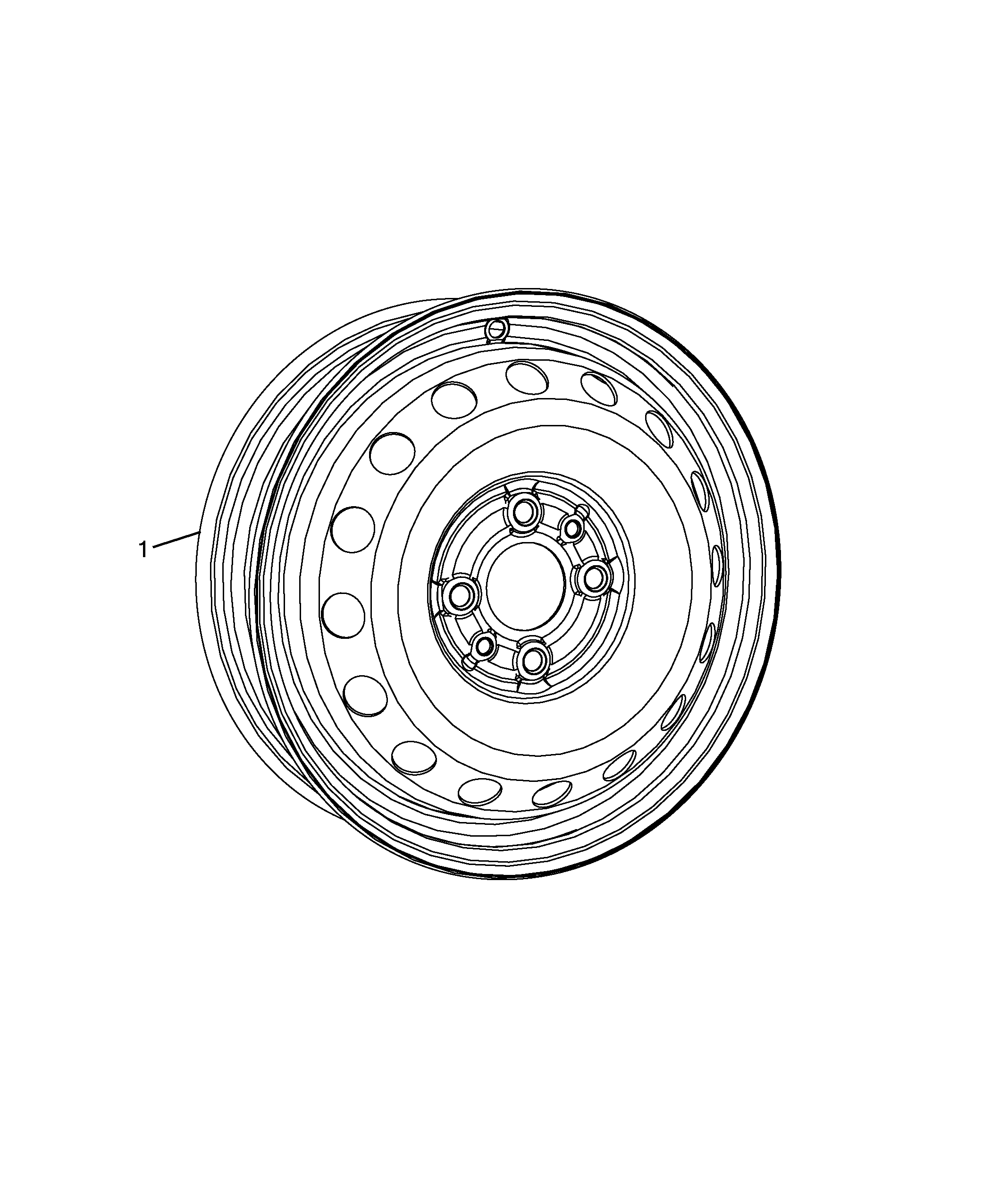 44316-030 SPARE WHEEL