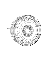44316-030 SPARE WHEEL