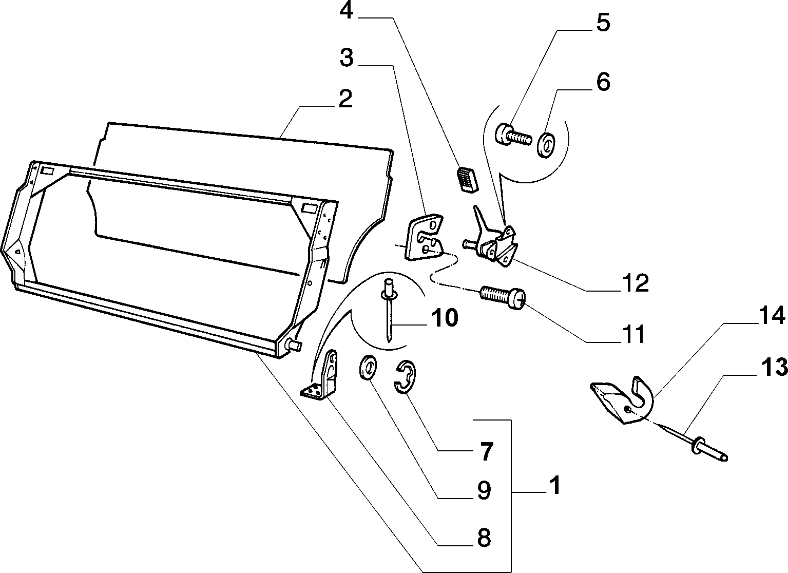 70613/01 REAR SEAT