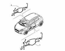 55526-010 FRONT DOOR HARNESS